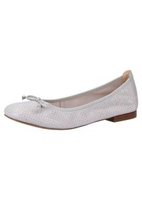 Caprice, Damen Ballerinas, Hellgrau