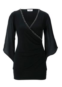 Heine, Damen Shirt, Schwarz