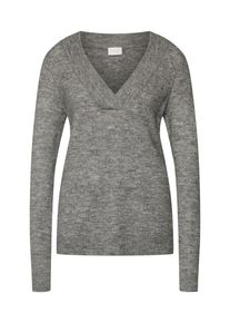 Vila, Damen Strickpullover 'VIESHA', Grau