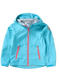 Icepeak, M&auml;dchen Softshelljacke 'TITTA', Aqua / Cranberry