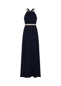 VM Vera Mont, Damen Kleid, Creme / Dunkelblau