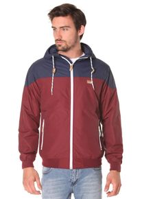 Iriedaily, Herren Jacke 'Insulaner', Navy / Weinrot