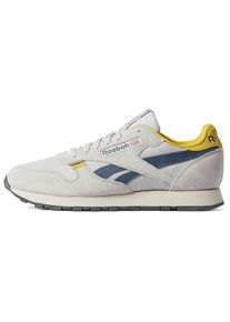 Reebok CLASSIC, Herren Sneaker, Blue Denim / Gelb / Grau