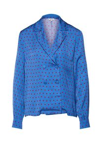Mbym, Damen - Blazer 'Miller', Blau / Rot