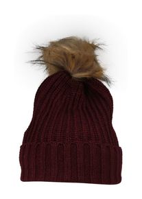 name it, M&auml;dchen Strickm&uuml;tze 'NKFMIX', Weinrot