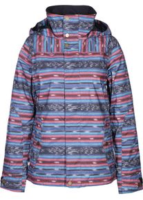 Burton, Damen Snowboardjacke 'Jet Set', Taubenblau / Dunkelgrau / Pitaya