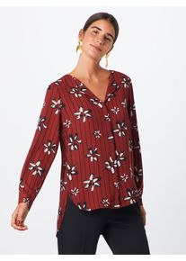 Selected Femme, Damen Bluse 'SLFDYNELLA', Rot / Schwarz / Wei&szlig;