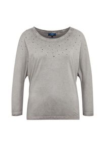 Tom Tailor, Damen Pullover, Graumeliert