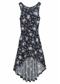 Buffalo, Mädchen Vokuhila-Kleid, Beige / Hellblau / Altrosa / Schwarz