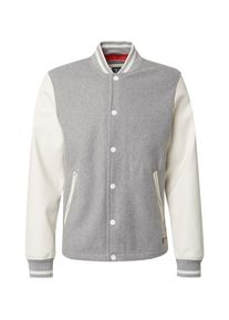 Tom Tailor Denim, Herren Jacke, Graumeliert / Wei&szlig;