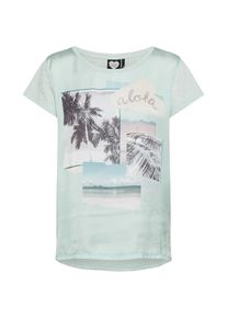 Catwalk Junkie, Damen T-Shirt 'SUMMER BAY', Mint