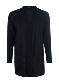 Tom Tailor Women +, Damen Cardigan, Schwarz