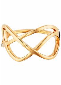 CAI Ca&iuml;, Damen Fingerring 'fluid curves', Gold