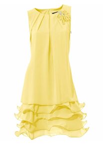 Heine, Damen Cocktailkleid, Gelb