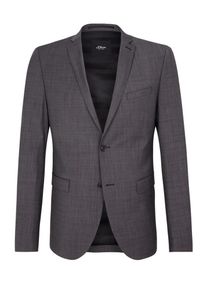 s.Oliver BLACK LABEL, Herren Sakko, Basaltgrau