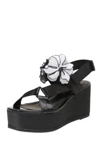 Sixty Seven Sixtyseven, Damen Plateau-Sandalette 'Take', Schwarz