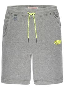 PETROL INDUSTRIES, Shorts, Gelb / Graumeliert