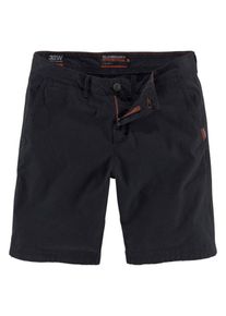 Superdry, Herren Chinoshorts 'International', Kobaltblau