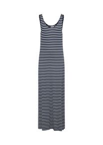 Vila, Damen Maxikleid 'Deana', Blau / Wei&szlig;