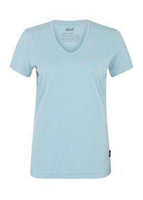 Jack Wolfskin, Damen Sportshirt 'Crosstrail', Hellblau