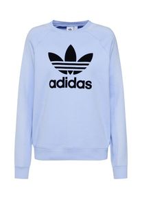 adidas originals, Damen Sweatshirt, Rauchblau / Schwarz