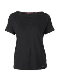 s.Oliver RED LABEL, Damen Oversize-Shirt, Schwarz