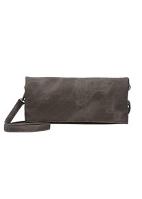 Fritzi aus Preussen Fritzi Aus Preußen, Damen 'Ronja Clas Canvas 17' Clutch Tasche 29 cm, Braun / Dunkelbraun