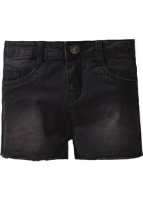 Blue Seven, M&auml;dchen Jeansshorts, Schwarz