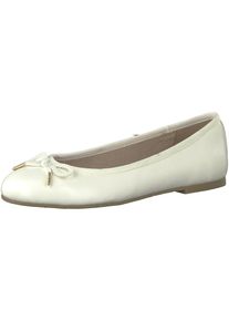 Tamaris, Damen Ballerina, Wei&szlig;