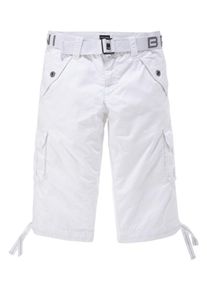 Bruno Banani, Herren 3/4-Hose, Weiß