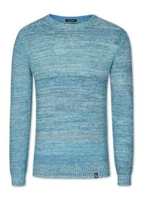 & Colours & Sons COLOURS & SONS, Herren Pullover 'Stan', Blaumeliert / Petrol