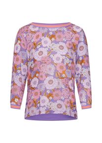 Rich & Royal Rich & Royal, Damen Shirt 'Longsleeve', Lila / Mischfarben