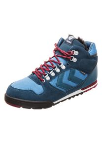 Hummel, Herren Sneaker 'Nordic Root Forest', Rauchblau / Himmelblau / Rot / Schwarz / Weiß