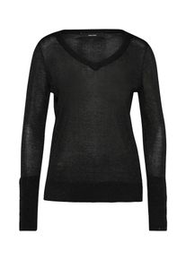Véro Moda VERO MODA, Damen Pullover 'VMAMAJA LS V-NECK BLOUSE LCS', Schwarz