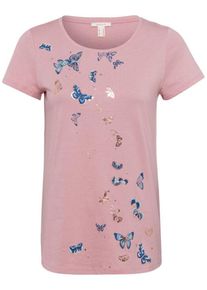 Esprit, Damen T-Shirt, Mischfarben / Altrosa