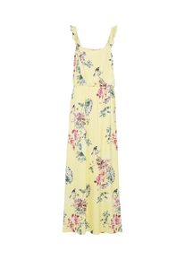 Vila, Damen Maxikleid 'TETRI', Blau / Gelb / Rot