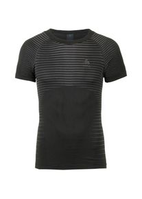 Odlo, Herren Funktionsshirt 'Performance Light', Hellgrau / Schwarz