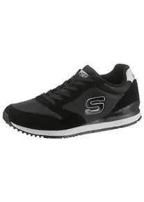 Skechers, Herren Sneaker 'Sunlite', Schwarz / Wei&szlig;