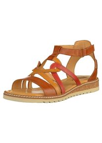 Pikolinos, Damen Sandalen, Cognac / Pastellrot
