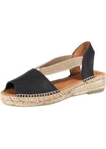 Toni Pons, Damen Sandalen, Beige / Schwarz