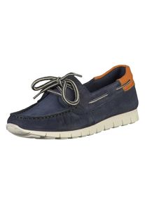 Tamaris, Damen Halbschuhe, Marine / Dunkelorange
