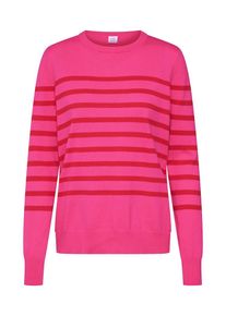 GAP, Damen Pullover 'CREW STRIPE', Pink