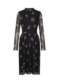 Soaked in Luxury, Damen Kleid 'Sonnet Dress LS', Schwarz