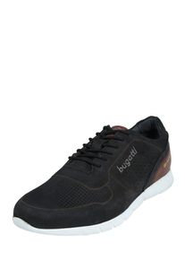 Bugatti, Herren Low Sneaker, Kastanienbraun / Schwarz