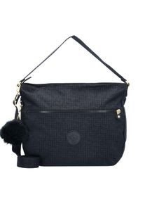 Kipling, Damen Schultertasche 'Fenna', Dunkelgrau / Schwarz