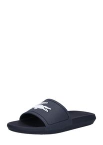 Lacoste, Herren Slipper 'Croco', Navy / Weiß
