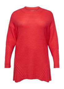 Only Carmakoma, Damen Strickpullover, Rot