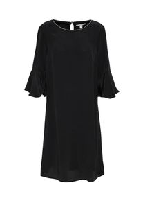 Esprit, Damen Kleid 'OTB', Schwarz / Silber