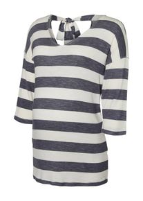 MAMALICIOUS, Damen Oberteil, Graumeliert / Wei&szlig;