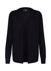 Object, Damen Strickjacke 'OBJCAROLA L/S KNIT CARDIGAN SEASONAL', Schwarz